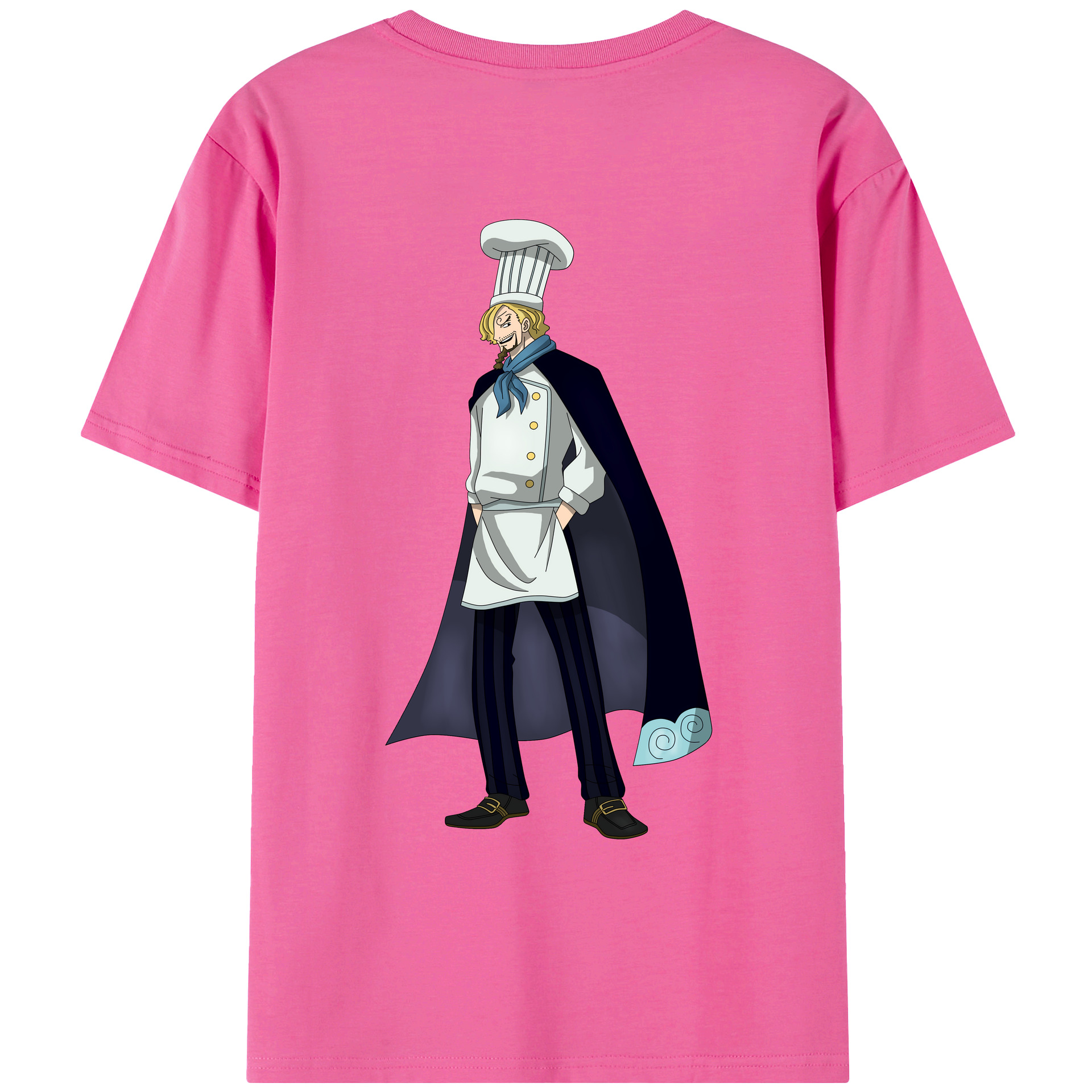 （画像用） ワンピース サンジ ONE PIECE Sanji レディース半袖Tシャツ(バックプリント)